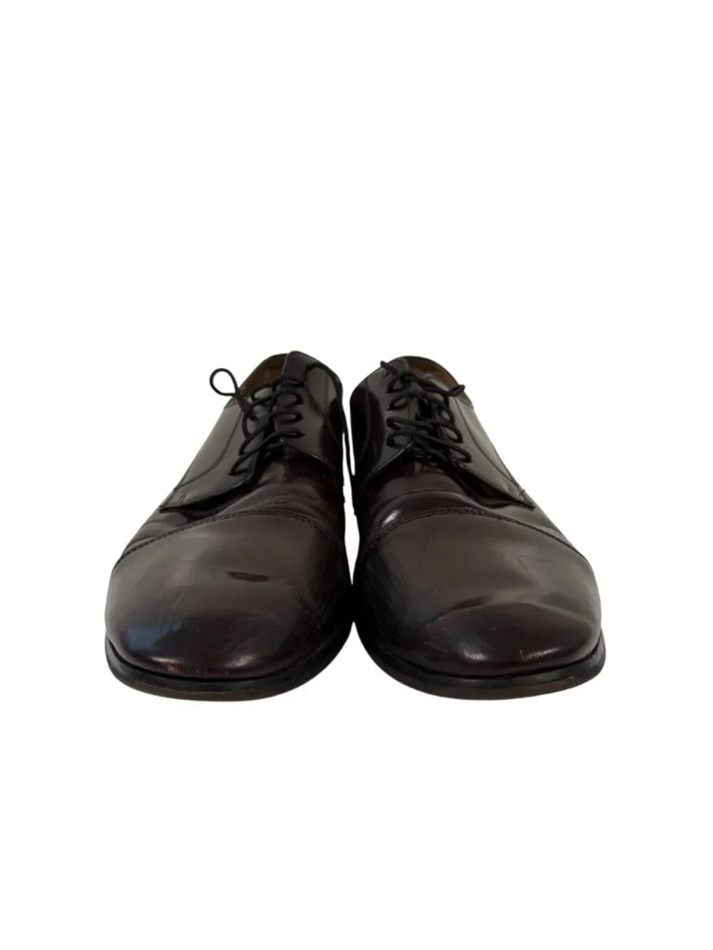 Florsheim Broxton Cap Toe Oxford Shoes Mens Size 11.5 D Black Leather